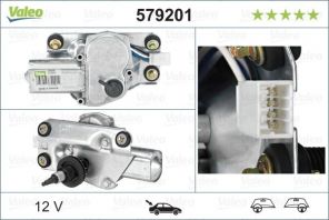 Valeo 579201 - Motor stieračov