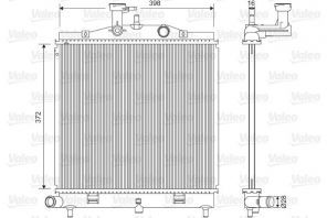 Valeo 701605 - Chladič vody -
