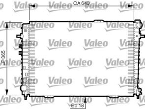 Valeo 735500 - Chladič vody -