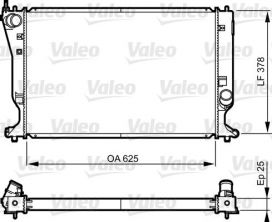 Valeo 735574 - Chladič vody -
