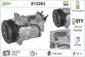 Valeo 813263 - Kompresor -