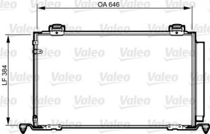 Valeo 814209 - Kondenzátor -