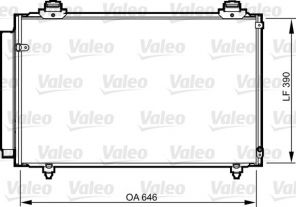 Valeo 814212 - Kondenzátor -