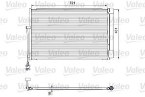 Valeo 814379 - Kondenzátor -