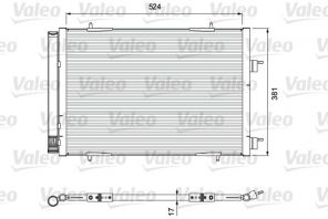 Valeo 814406 - Kondenzátor -