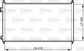 Valeo 817780 - Kondenzátor -