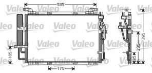 Valeo 818075 - Kondenzátor -