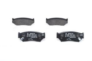 Bosch 0 986 424 251 - Brzdové platničky -