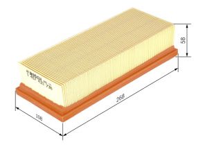Bosch 1 457 433 736 - Vzduchový filter