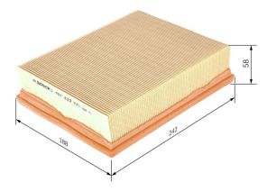Bosch 1 457 433 771 - Vzduchový filter