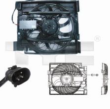 TYC 803-0008 - Ventilátor motora -