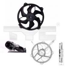 TYC 805-0008 - Ventilátor motora -