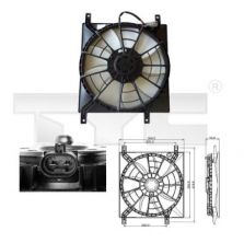 TYC 809-0015 - Ventilátor motora -