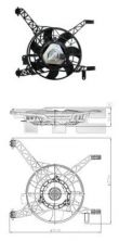 TYC 810-0041 - Ventilátor motora -