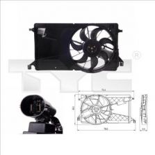 TYC 820-0001 - Ventilátor motora -