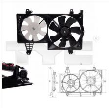 TYC 838-0006 - Ventilátor motora -