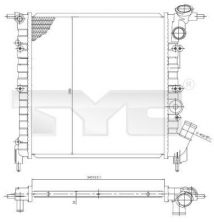 TYC 728-0029 - Chladič vody -