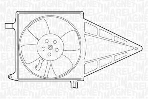 Magneti Marelli 069422211010 - Ventilátor motora