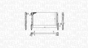 Magneti Marelli 350213180000 - Chladič vody