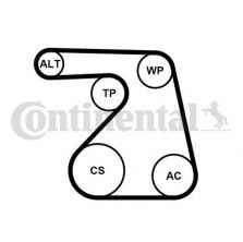 Contitech 6PK1217K2 - Sada klinového rebrovaného remeňa -