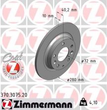 Zimmermann 370.3075.20 - Brzdový kotúč -