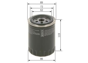Bosch F 026 407 136 - Olejový filter