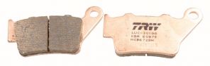 TRW MCB672SH - Brzdové platničky -