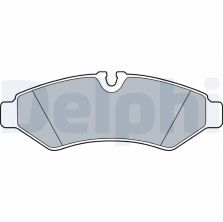 Delphi LP3549 - Brzdové platničky