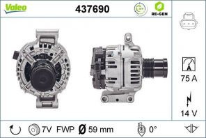 Valeo 437690 - Alternátor -