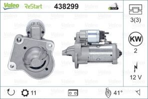 Valeo 438299 - Štartér -