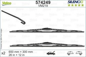 Valeo 574249 - Stieracia lišta -