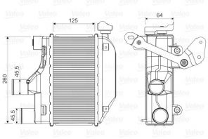 Valeo 818362 - Chladič plniaceho vzduchu -