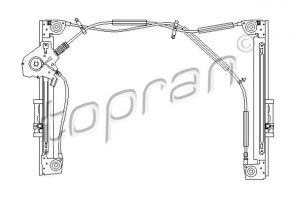 Topran 501 833 - Mechanizmus zdvíhania okna -