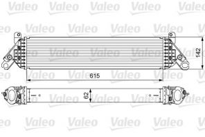 Valeo 818630 - Chladič plniaceho vzduchu -