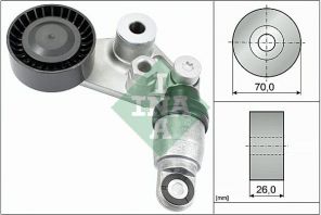 INA 534 0297 10 - Napínacie rameno