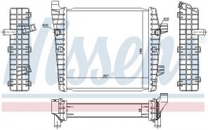 Nissens 65320 - Chladič vody -