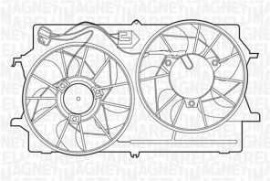 Magneti Marelli 069422307010 - Ventilátor motora