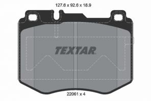 Textar 2206101 - Brzdové platničky -