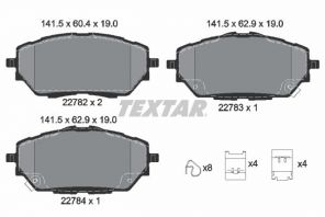 Textar 2278201 - Brzdové platničky -