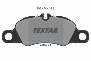 Textar 2445901 - Brzdové platničky -