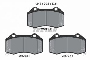 Textar 2552803 - Brzdové platničky -