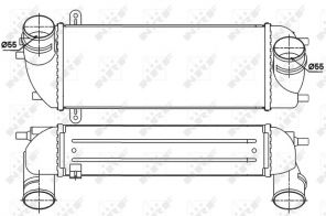 NRF 30338 - Chladič plniaceho vzduchu -