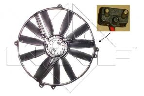 NRF 47300 - Ventilátor motora -