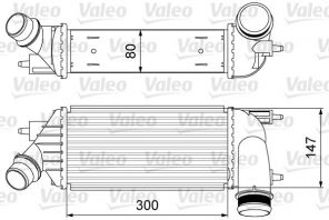 Valeo 818583 - Chladič plniaceho vzduchu -