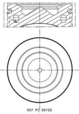 Mahle 007 PI 00102 001 -  -