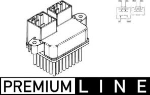 Mahle ABR 107 000P - Regulátor vnútorného ventilátora