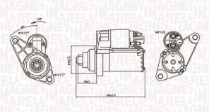 Magneti Marelli 063721330010 - Štartér -