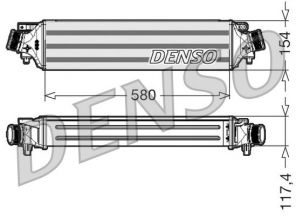 Denso DIT01002 - Chladič plniaceho vzduchu