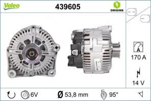 Valeo 439605 - Alternátor -