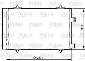 Valeo 814363 - Kondenzátor -